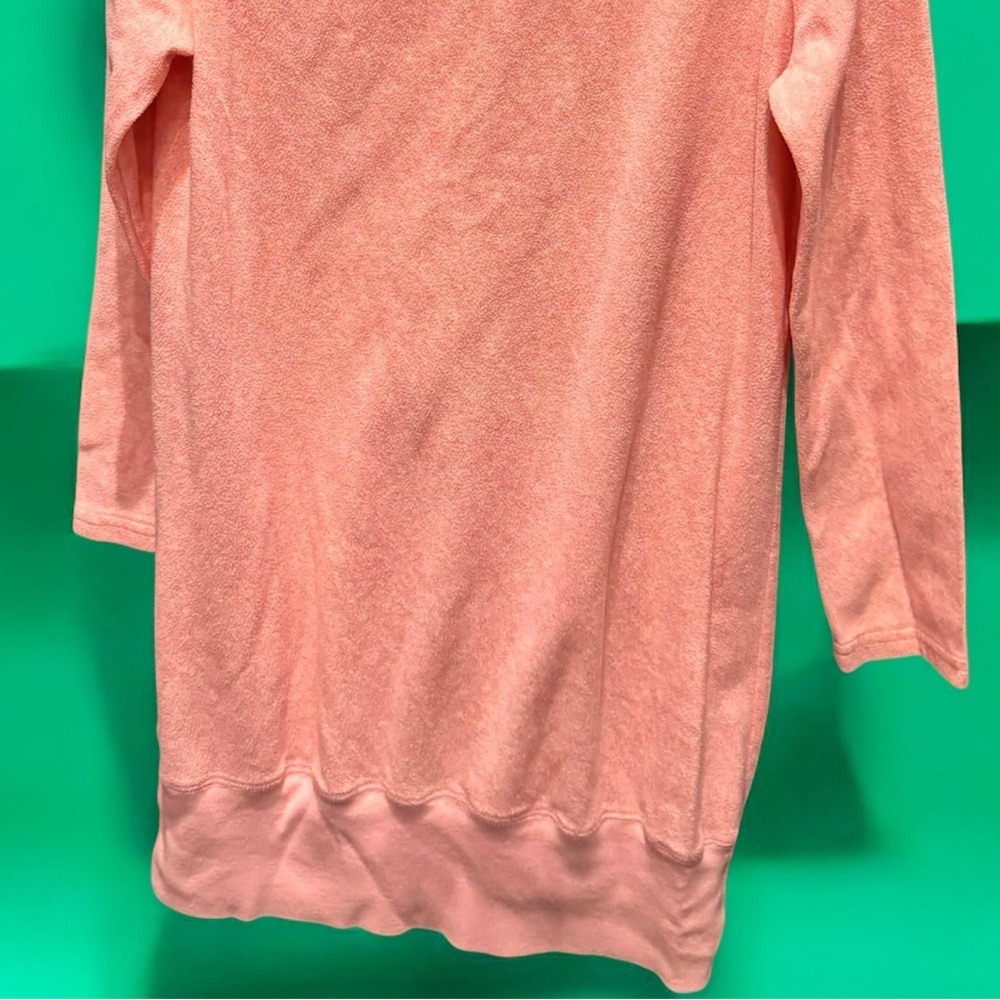 Goodnight kiss Pink V-Neck Sweater nightgown MEDIUM - Picture 6 of 6